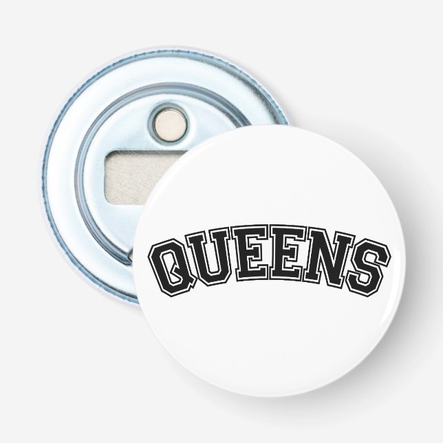 QUEEN, NYC FLASCHENÖFFNER (Vorderseite)