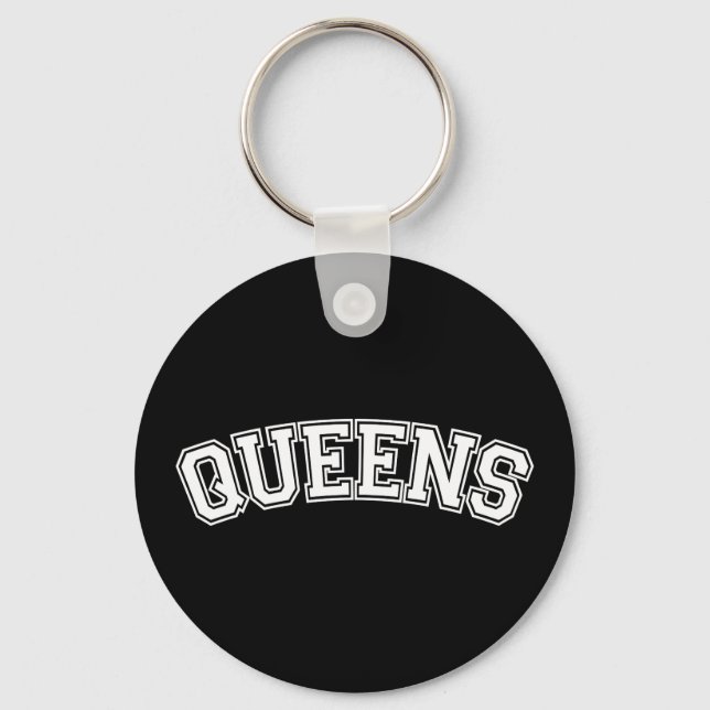 QUEEN, NYC SCHLÜSSELANHÄNGER (Vorderseite)