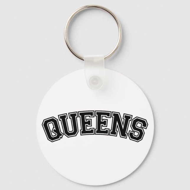QUEEN, NYC SCHLÜSSELANHÄNGER (Vorderseite)