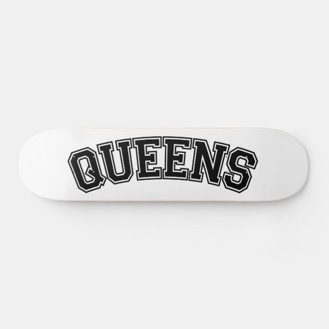 QUEEN, NYC SKATEBOARD (Horizontal)
