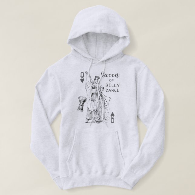 Queen of Bly Dance Basic Hoodie Sweatshirt (Design vorne)
