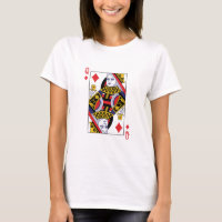 Queen of Diamonds Poker Casino Spielkarte