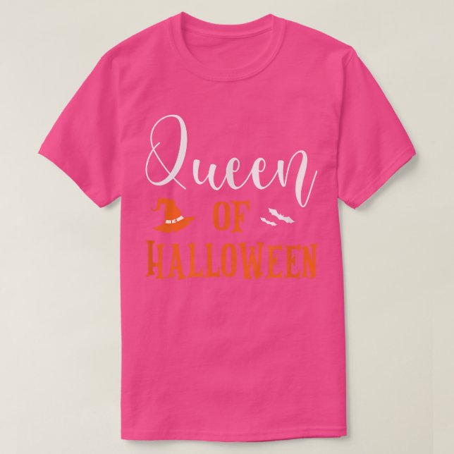 Queen Of Halloween  Halloween Costume  Halloween 8 T-Shirt (Design vorne)