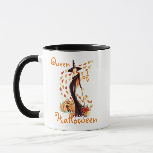 Queen of Halloween Mug Tasse (Links)