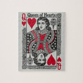 QUEEN OF HEARTS CARD