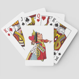 Queen of Hearts from Alice in Wonderland Spielkarten