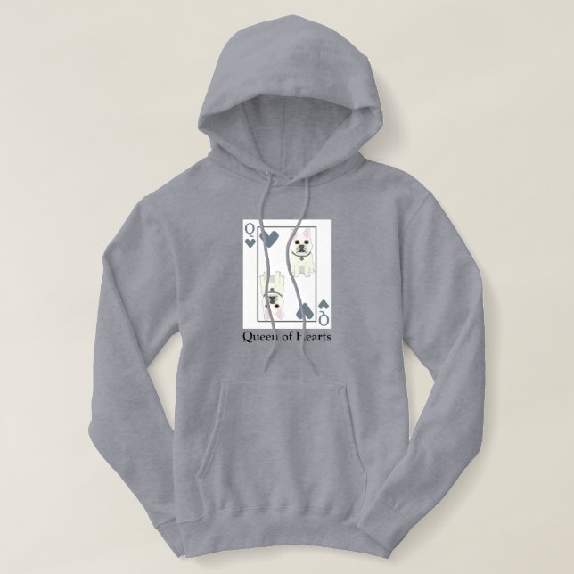 Queen of Hearts Hoodie (Design vorne)