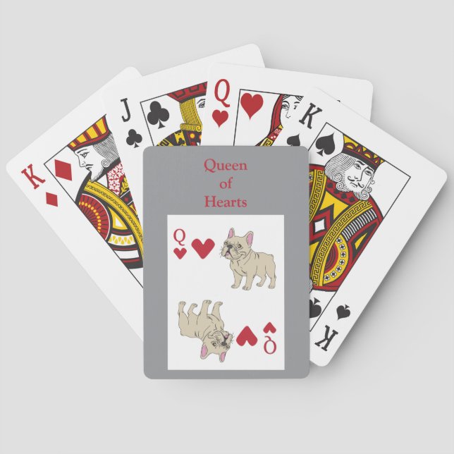 Queen of Hearts Spielkarten (Rückseite)