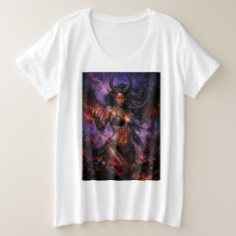 Queen of Hell Lilith Große Größe T-Shirt