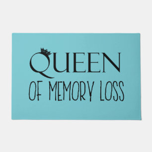 "Queen of Memory Loss" Fußmatte