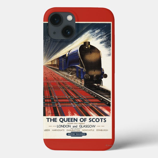Queen of Scots Pullman Train Case-Mate iPhone Hülle (Rückseite)