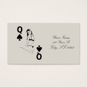 Queen of Spades bikini girl Thunder_Cove