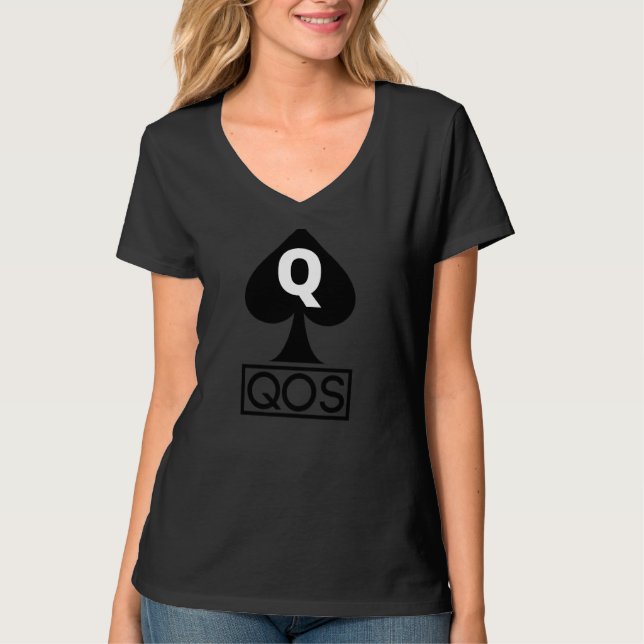 Queen of Spades Qos 2 T-Shirt (Vorderseite)
