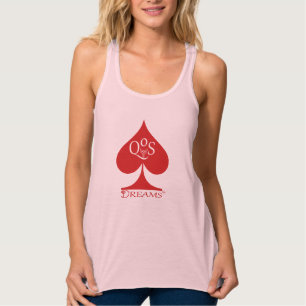 Queen of Spades Tank Top Pink Vixen QoS Träume