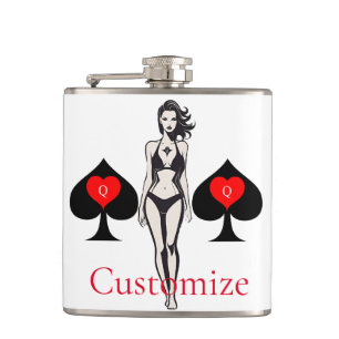 Queen of Spades Tarot Card Thunder_Cove Flachmann