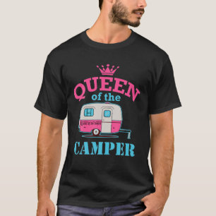Queen of the Camper T - Shirt Camping T-Shirt