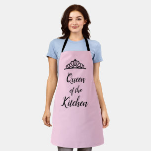 Queen of the Kitchen Illustration überall in der S Schürze