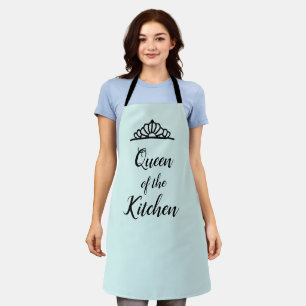 Queen of the Kitchen Illustration überall in der S Schürze