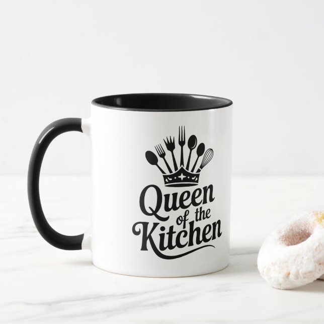 Queen of the kitchen  tasse (Mit Donut)