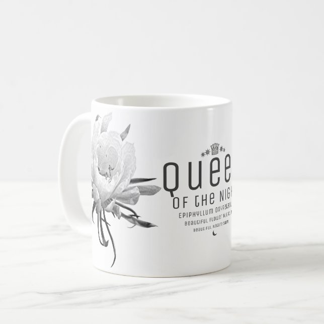 Queen of the Night Kaffeetasse (Vorderseite Links)