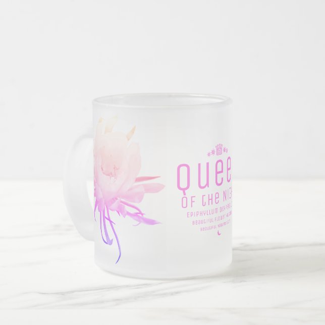 Queen of the Night Mattglastasse (Vorderseite Links)