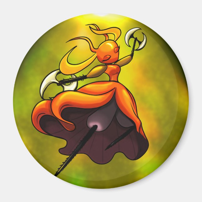 Queen of the Skarr Magnet (Vorne)