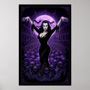 Queen of the Web - Poster gothique Vampire