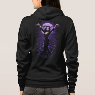 Queen of the Web - Sweat - shirt à capuche gothiqu