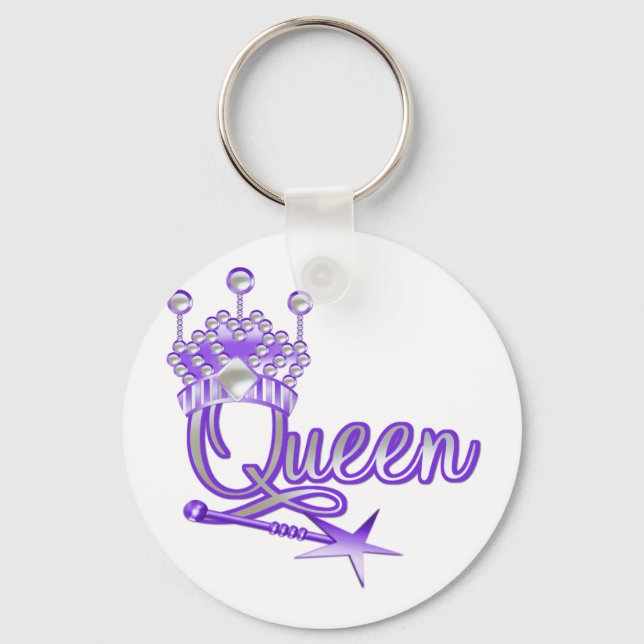 Queen T - Shirt und Geschenke Schlüsselanhänger (Vorderseite)