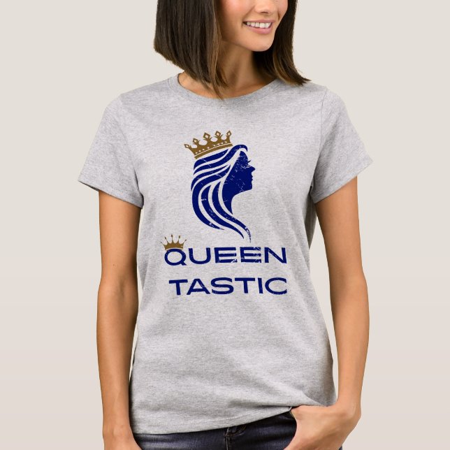 "Queen-tastic" T - Shirt von Frauen (Vorderseite)