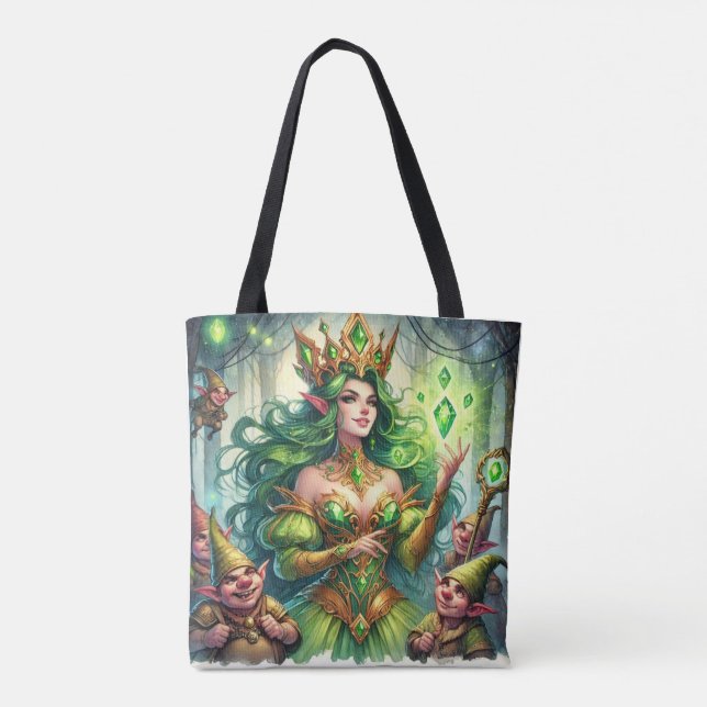 Queen Tote Bag Tasche (Rückseite)