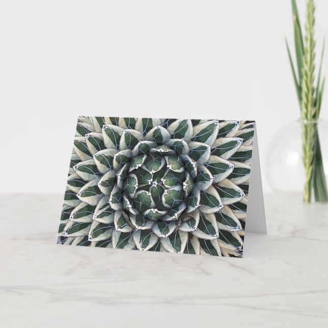 Queen Victoria agave card Karte (Vorderseite)
