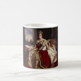 QUEEN VICTORIA BLUTET EIN PINKBUBBEL GUM KAFFEETASSE