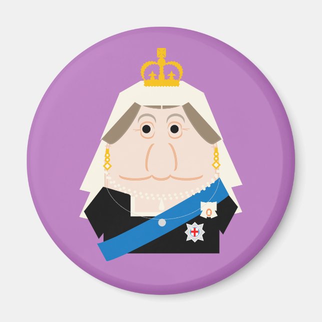 Queen Victoria Magnet (Vorne)