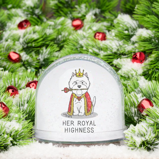 Queen Westie Dog West Highland White Terrier (Noël)