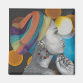 QUEENCONFIDENCE Original Art Magnet