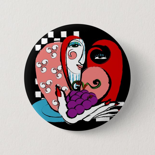 queenie button (Vorderseite)