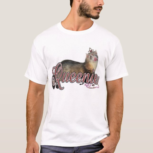 Queenie Frettchen T-Shirt (Vorderseite)