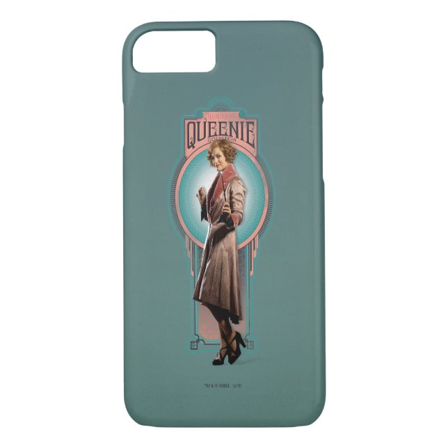 QUEENIE GOLDSTEIN™ Art-Deco-Panel Case-Mate iPhone Hülle (Rückseite)