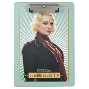 Queenie Goldstein Character Graphic Klemmbrett