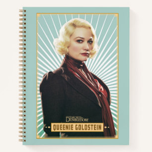 Queenie Goldstein Character Graphic Notizbuch