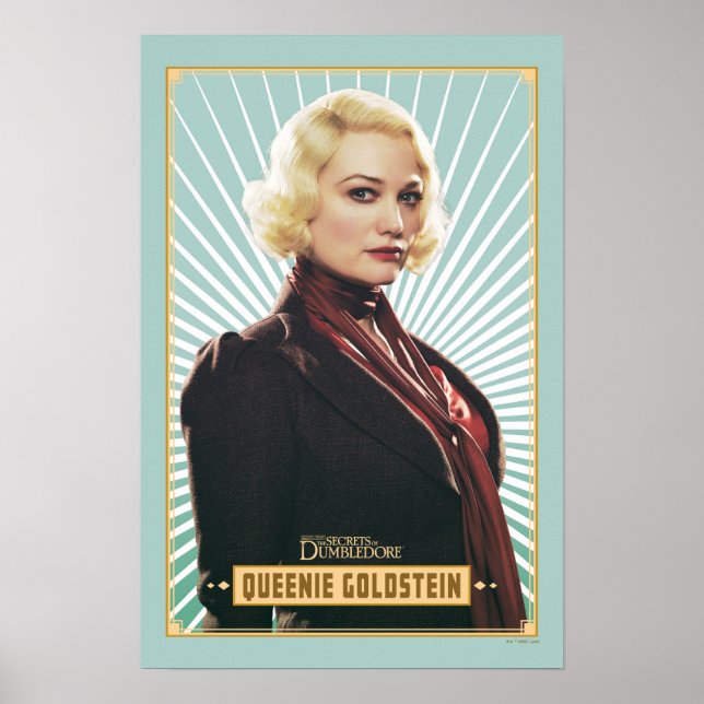 Queenie Goldstein Character Graphic Poster (Vorne)