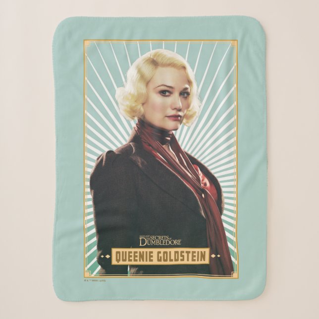 Queenie Goldstein Character Graphic Sherpadecke (Vorderseite)