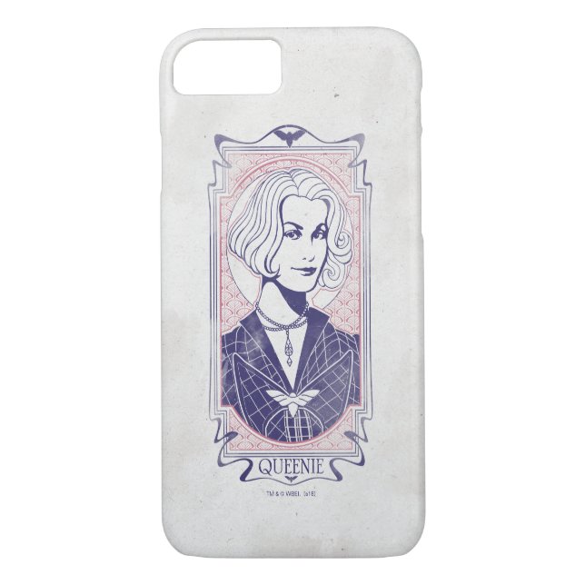 QUEENIE GOLDSTEIN™ Illustration Case-Mate iPhone Hülle (Rückseite)