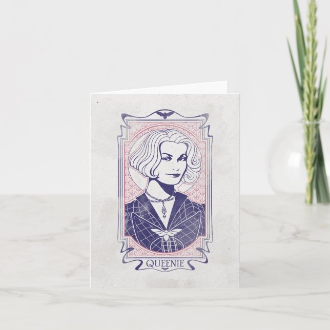 QUEENIE GOLDSTEIN™ Illustration Karte (Vorderseite)