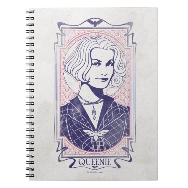 QUEENIE GOLDSTEIN™ Illustration Notizblock (Vorderseite)