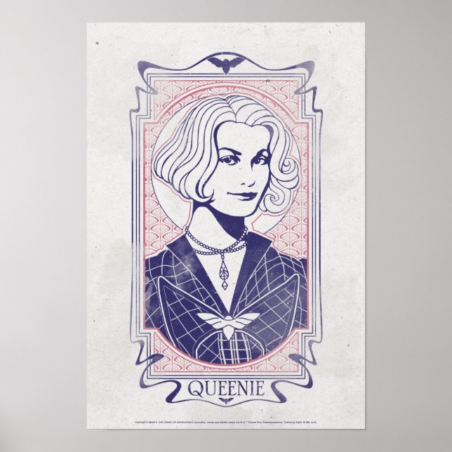 QUEENIE GOLDSTEIN™ Illustration Poster (Vorne)