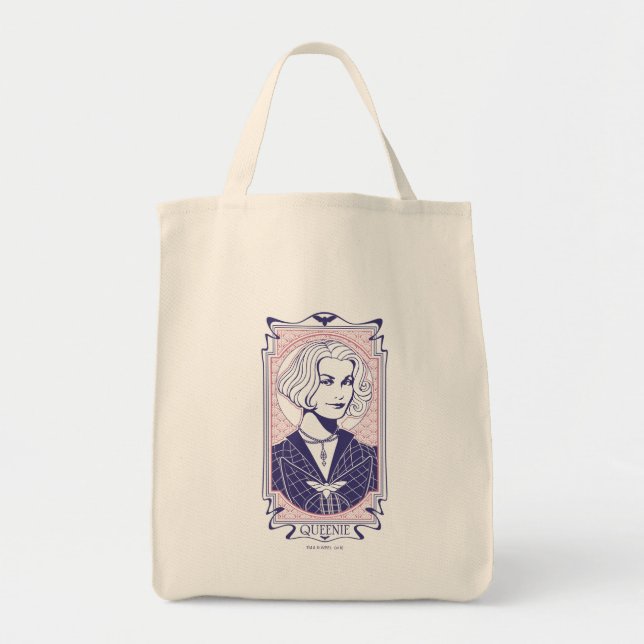 QUEENIE GOLDSTEIN™ Illustration Tragetasche (Vorne)