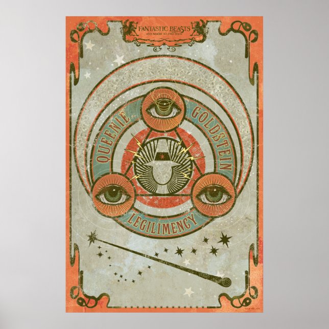 QUEENIE GOLDSTEIN™ Legilimency Graphic Poster (Vorne)
