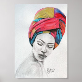 QUEENIFICENT Premium Leinwand Poster (12x18)